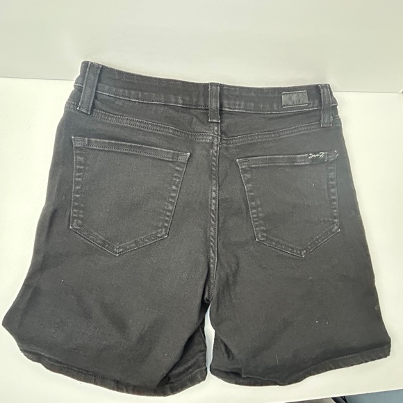 Seven7 Black Weekend Bermuda Shorts Size‎ 6 - Picture 2 of 9